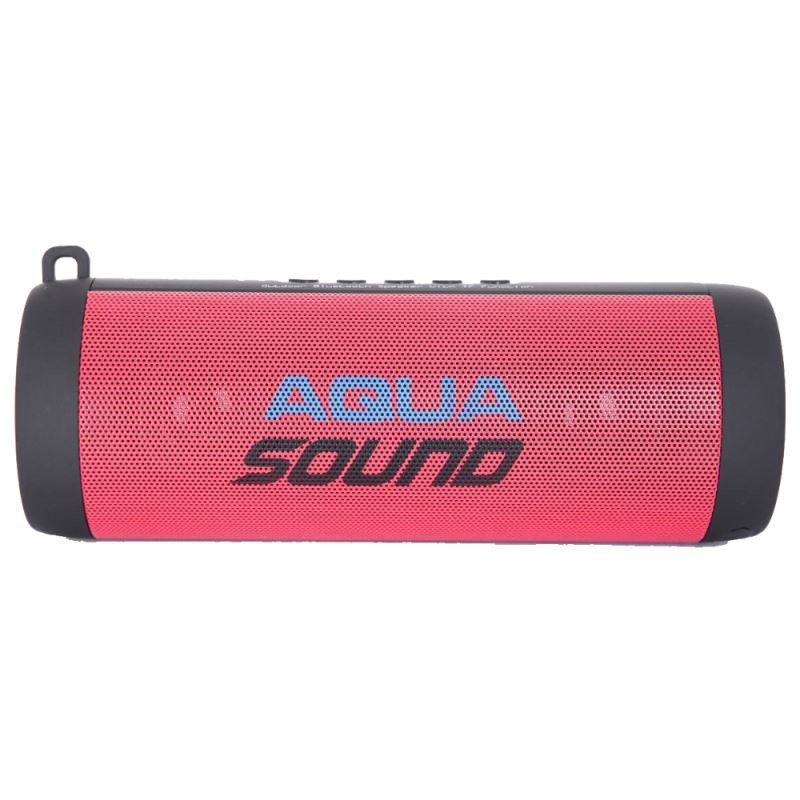 اسپیکر بلوتوثی قابل حمل هیسکا مدل AQUA SOUND رنگ قرمز