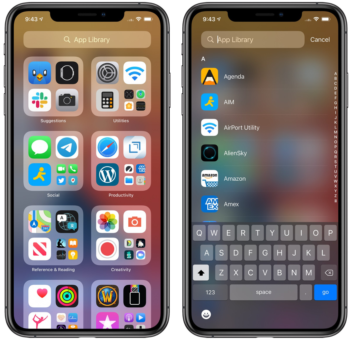 app library in ios 14