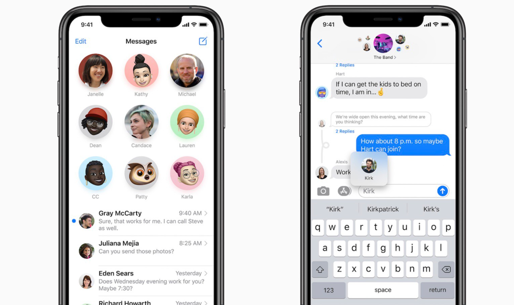 apple messages ios 14