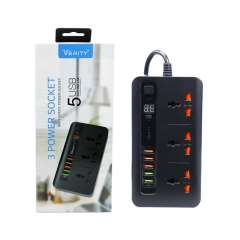 سه راه برق و USB شارژر VERITY PS-3111